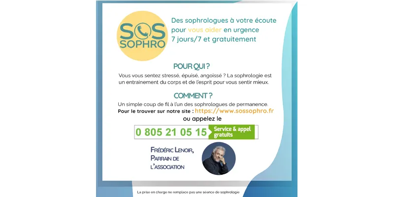 SOS Sophro 0 805 21 05 15